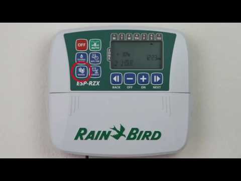Rain Bird ESP RZX Manuell Vattning