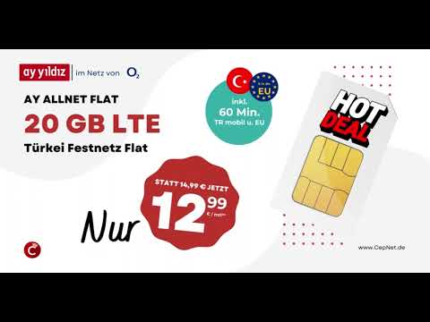 CepNet Herbst Mega Deals - Ayyildiz Sim-Only Angebote