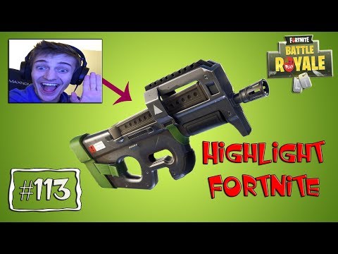 NEW- Ninja - Testing NEW Compact SMG P90 - Gameplay | Fortnite Twitch Funny Moments # 113