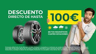 Feu Vert ¿Ves este descuento de neumáticos? ¿O ya no lo ves? anuncio