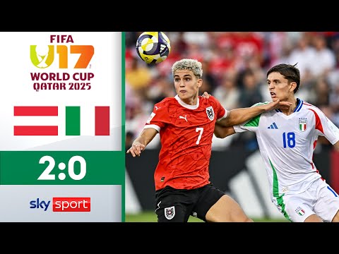 Österreichs Märchen geht weiter! | Österreich - Italien | U17-WM 2025 Highlights | Halbfinale