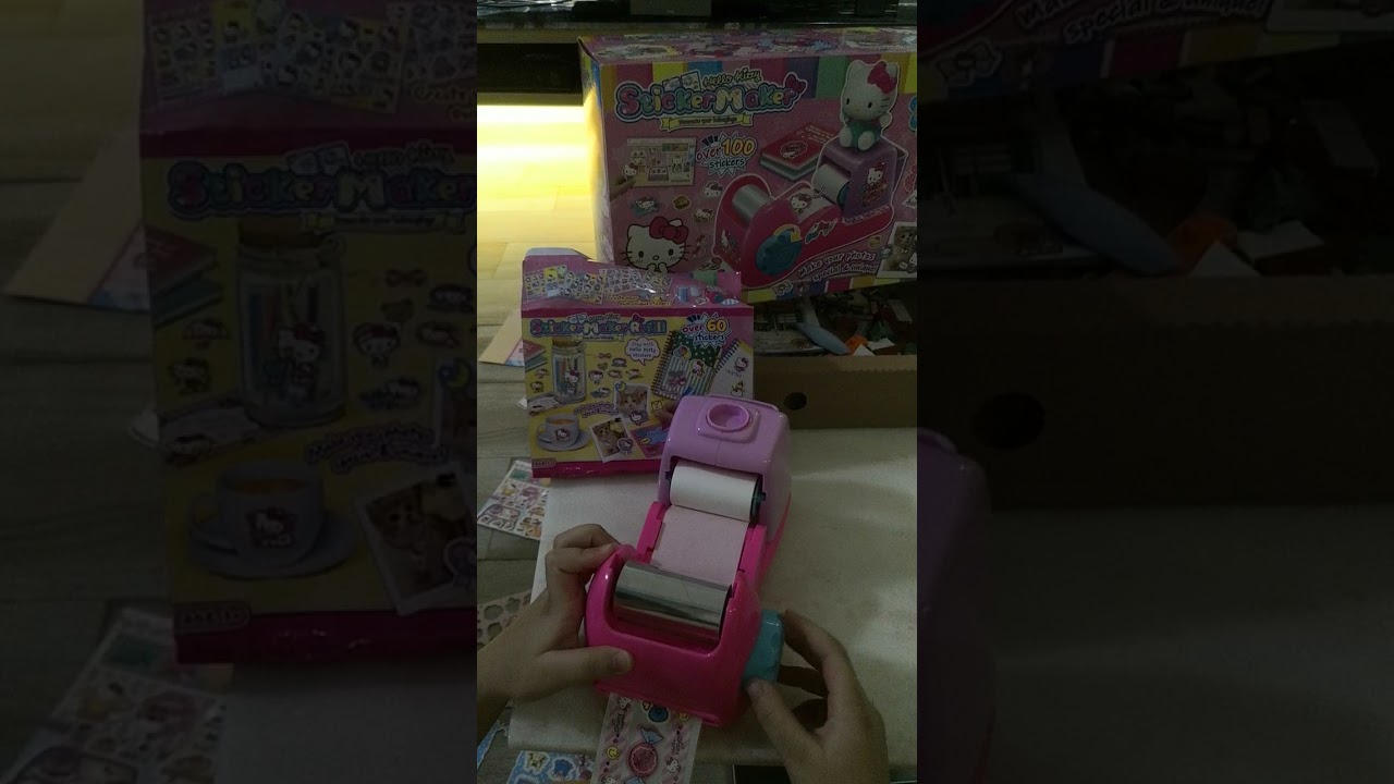 Hello Kitty Sticker Maker - - Part 1