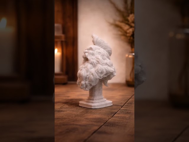 مجسم اللحية البنية