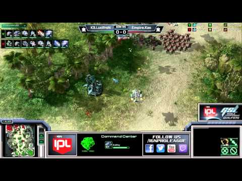 Kas vs Lucifron - Game 1 of 4 - GSL World Championship EU Qualifier