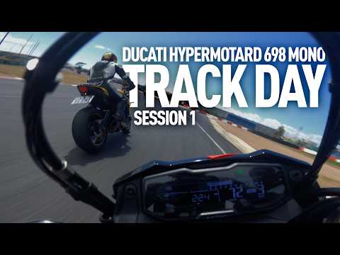 Ducati Hypermotard 698 Mono on Track and on a mission