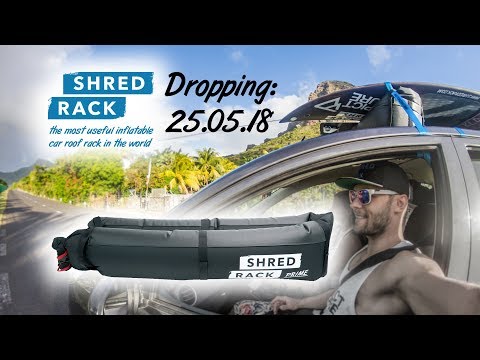 ShredRack - the most useful inflatable car roof rack in the world - innovative travelgadget