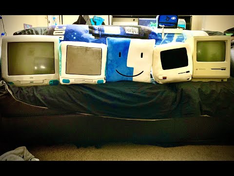 Vintage Mac-A-Holic Goodness: Checking Out My Throwboy Pillows!