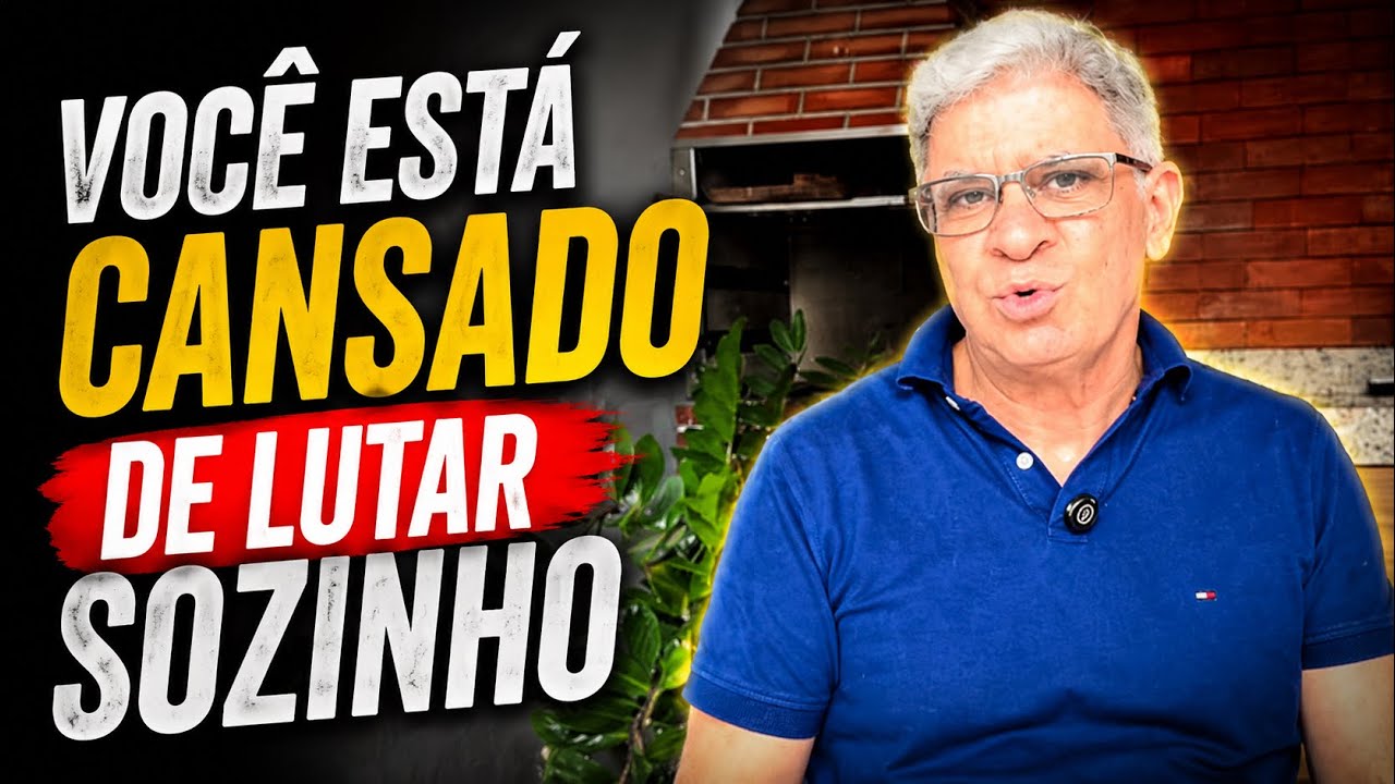 VOCÊ ESTÁ CANSADO DE LUTAR SOZINHO - Minuto com Deus