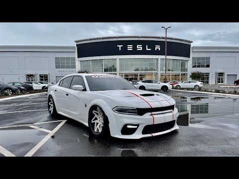 TRADING IN MY HELLCAT DODGE CHARGER WIDEBODY IN FOR A TESLA