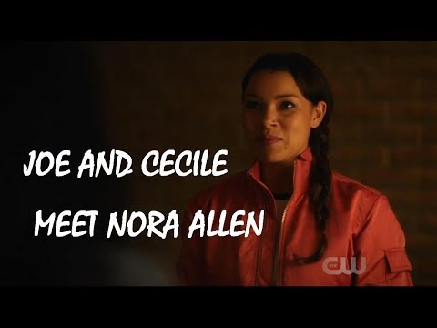 The Flash 4x20 Ending: Joe and Cecile meet Nora West-Allen
