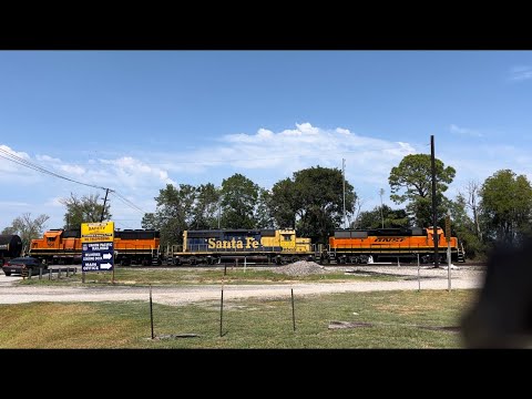 BNSF 193 leads an eastbound local