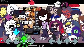 Cover art for Friday Night Funkin' Arin-Oney Knockout!!- LetsPlay