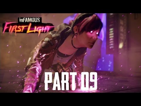 Infamous First Light Walkthrough Part 9 - Homing Rockets (PS4)