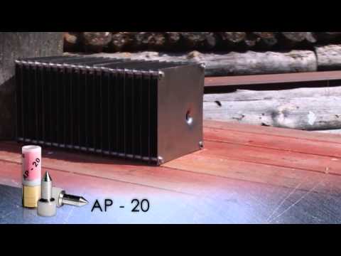 AP-20 Penetration test - steel plates