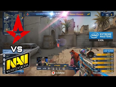 EPIC SEMI FINAL - NaVi vs Astralis - IEM Katowice 2020 - HIGHLIGHTS