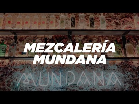 Mezcaleria Mundana in Downtown Mexico City