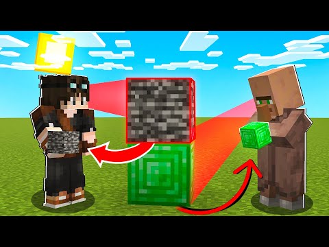 Minecraft, lekin qaragan blockim qo'limda paydo bo'ladi! | Artifact
