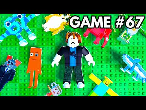 Playing 100 BRAINROT Games To See If I Get DUMBER