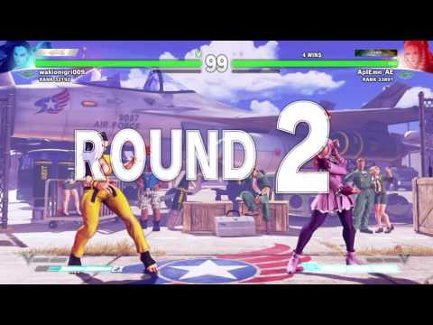 【SFV】    LAURA  vs  KARIN