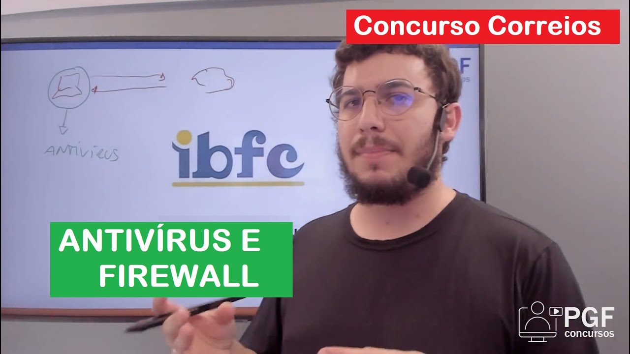 Informática para o concurso dos Correios: Antivírus E Firewall
