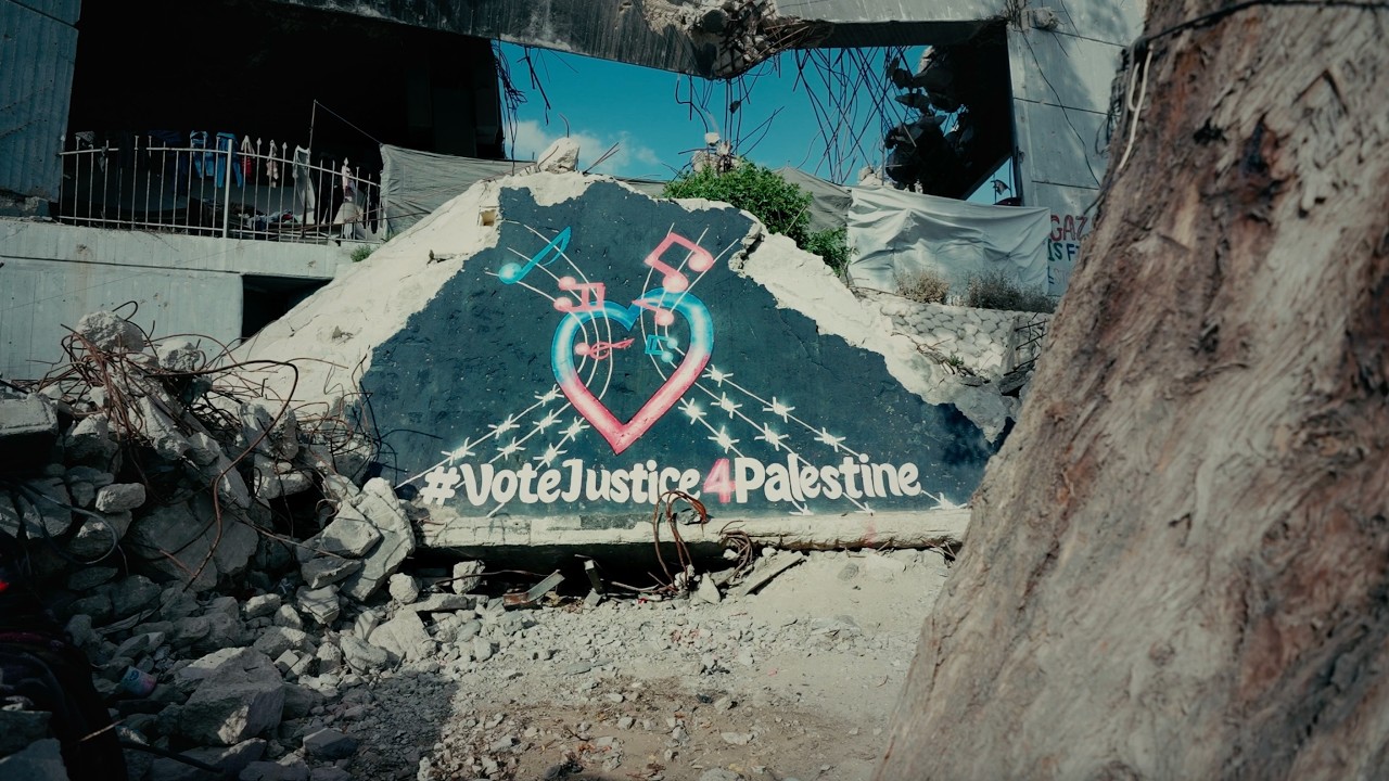 #VoteJustice4Palestine