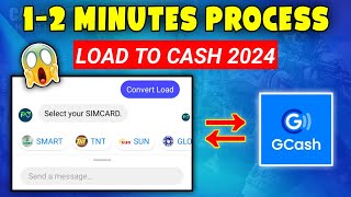 HOW TO CONVERT LOAD TO GCASH 2024 | CASH OUT AGAD!