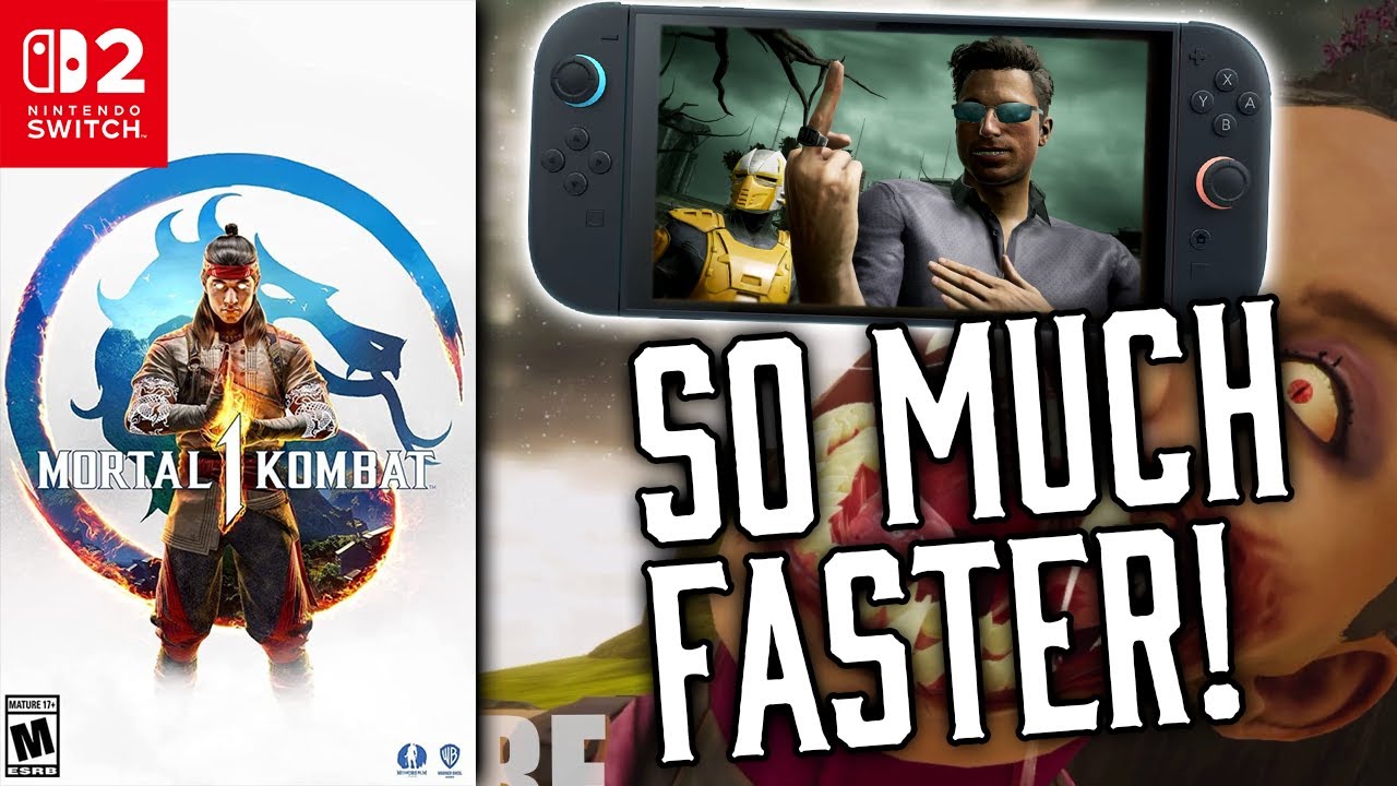 Switch 2 roda Mortal Kombat 1 melhor do que você imagina | Coelho