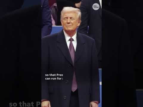 Trump teases third term, Constitution forbids it #Shorts