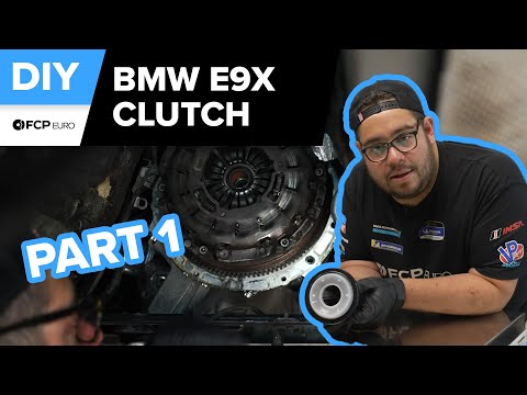 BMW 328i Clutch Replacement DIY Part 1 (N52 Engine - 2006-2011 BMW E90, E91, E92 328xi, 328i xDrive)