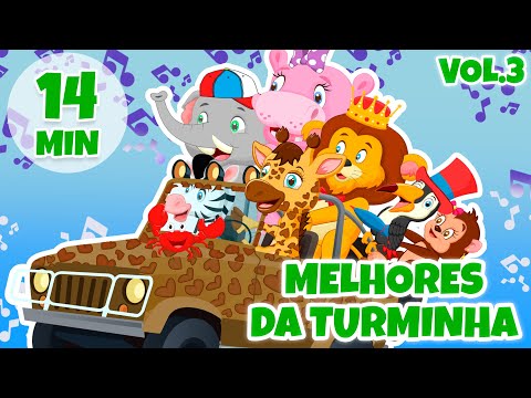 Melhores da Turminha Vol. 3 - Giramille 14 min | Desenho Animado Musical