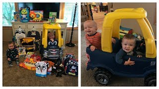 BOYS FIRST BIRTHDAY GIFT HAUL!