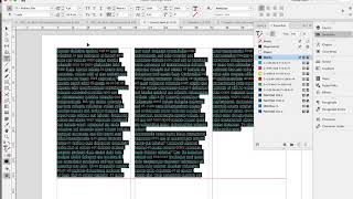 Turning on or off Small Caps in InDesign