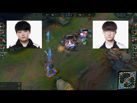 Showmaker Faker Nuguri Bdd Pure 1v1s - Worlds Bootcamp 2021