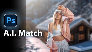 NEW A.I. to Auto-Match Subject with Background! - Photoshop Tutorial