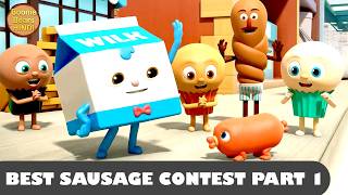 Best Sausage Contest Part 1| Bread Barbershop S3 Ep 23 | Bread Barbershop Hindi |Boonie Bears Hindi