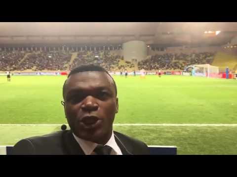 Reaction Marcel Desailly'ego on goal Kamil Glik