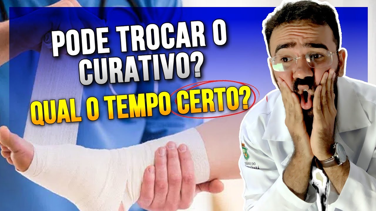 QUANTO TEMPO O CURATIVO PODE FICAR NA FERIDA? - APRENDA AGORA