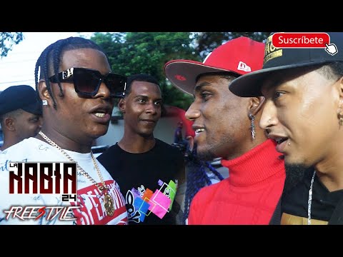 ( 4 CRAZY GUYS ON THE LOOSE ) La Rabia 24 vs Diddy Glow - Mr Muaks vs El Cheo 18 - #freestyle