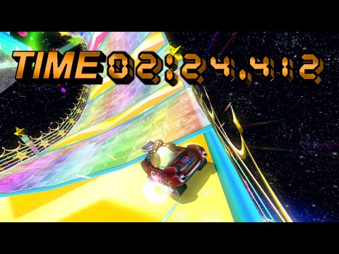 Rainbow Road (No-Glitch) - 2:24.412 (World Record)