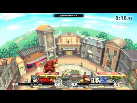 Blacktwins vs LetsTickle - Revenge of the 6ix: Episode I - Wii U Losers Final