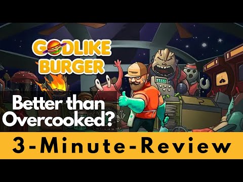 Godlike Burger 3 min review - Psycho Murderer Burger Chef Simulator