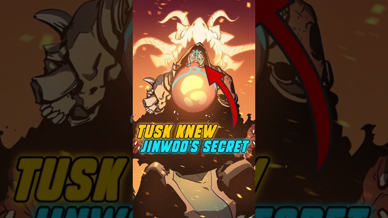 Why tusk called jinwoo The Lord?  #sololeveling #sungjinwoo #shorts