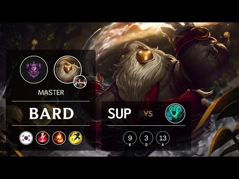 Bard Support vs Thresh - KR Master Patch 9.20
