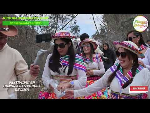 FESTIVIDAD EN HONOR A SANTA ROSA DE LIMA-RICRAN BARRIO BOLIVAR- SUPER SINFONIA JAUJA- 01/09/26