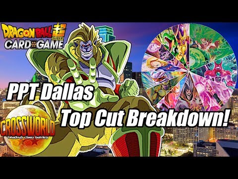 Pro-Play Tour Dallas Top Cut Breakdown & Meta Analysis! - Dragon Ball Super Card Game