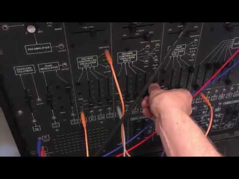 ARP 2600 & Roland Jupiter 4 sequenced from ARP 1601 & synced by Oberheim DX