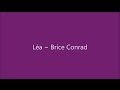Léa - Brice Conrad Paroles 