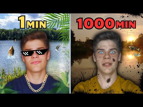 SPĘDZIŁEM TYSIĄC MINUT na RYBACH z OKAZJI TYS. SUBÓW !!!