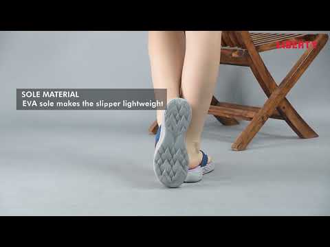 IMPACT-164E S.BLUE WOMEN SLIPPERS
