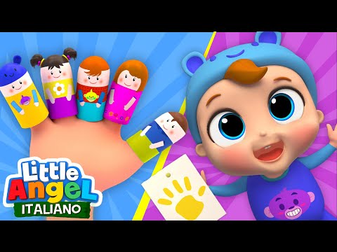 Ma Che Colore È Quello? 🔴🔵 Cartoni Animati & Canzoni Bambini | Little Angel Italiano